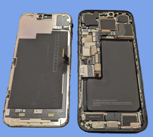 iPhone 15ProMax（アイフォン）の液晶破損はスマホ修理工房イオンモール福岡店で即日修理可能です！